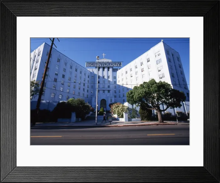 Framed Print : Church Of Scientology Los Angeles On Sunset Blvd Framed Print : Church Of Scientology Los Angeles On Sunset Blvd