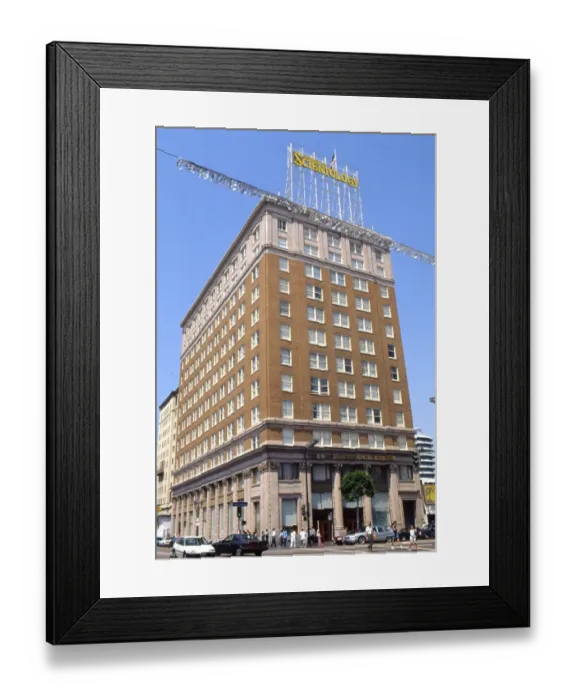 Framed Print : Church Of Scientology Los Angeles On Sunset Blvd Framed Print : Church Of Scientology Los Angeles On Sunset Blvd