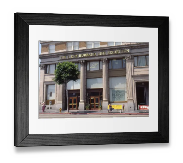 Framed Print : Church Of Scientology Los Angeles On Sunset Blvd Framed Print : Church Of Scientology Los Angeles On Sunset Blvd