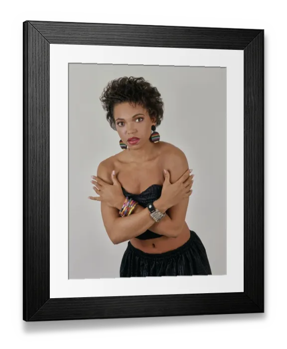 Framed Print : Tisha Campbell, American Actress Framed Print : Tisha Campbell, American Actress