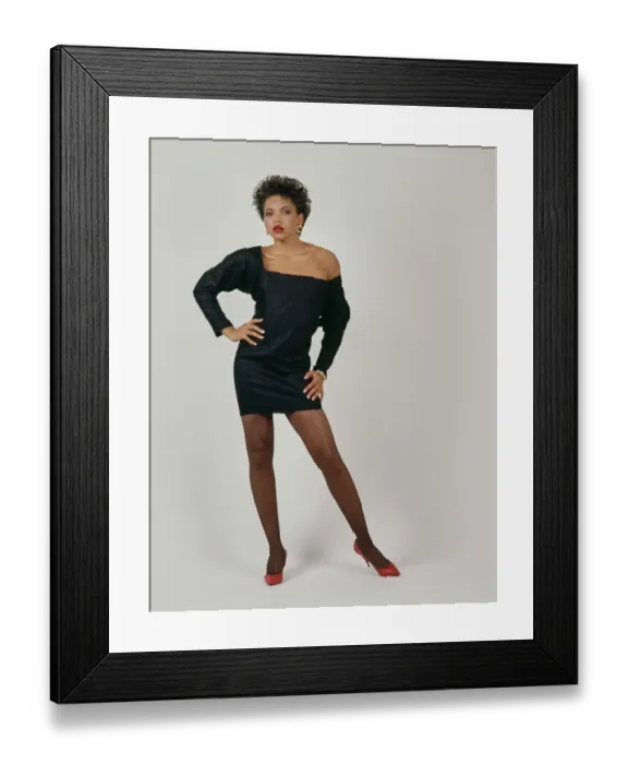 Framed Print : Tisha Campbell, American Actress Framed Print : Tisha Campbell, American Actress