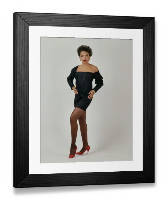 Framed Print : Tisha Campbell, American Actress Framed Print : Tisha Campbell, American Actress