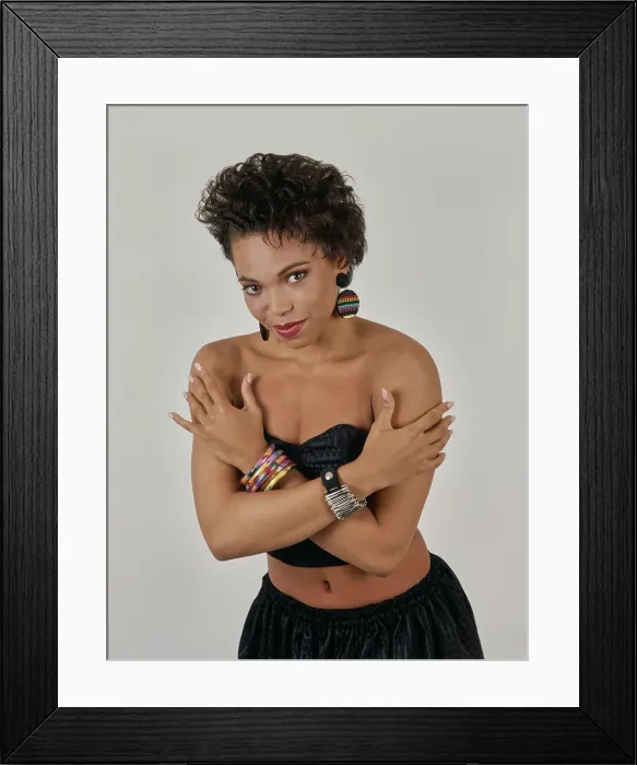 Framed Print : Tisha Campbell, American Actress Framed Print : Tisha Campbell, American Actress