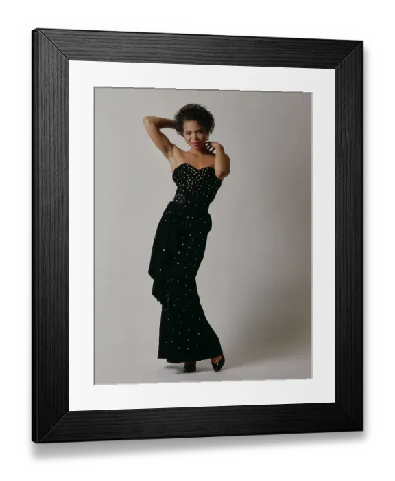 Framed Print : Tisha Campbell, American Actress Framed Print : Tisha Campbell, American Actress
