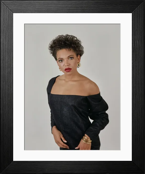 Framed Print : Tisha Campbell, American Actress Framed Print : Tisha Campbell, American Actress