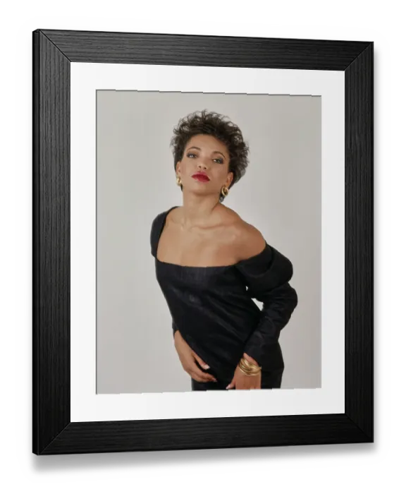 Framed Print : Tisha Campbell, American Actress Framed Print : Tisha Campbell, American Actress