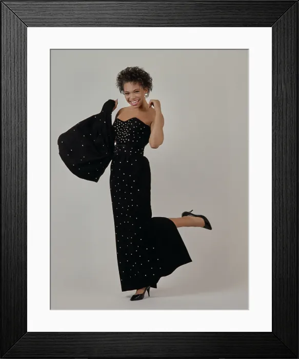 Framed Print : Tisha Campbell, American Actress Framed Print : Tisha Campbell, American Actress