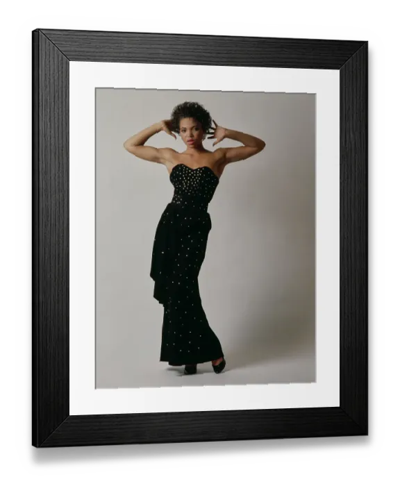 Framed Print : Tisha Campbell, American Actress Framed Print : Tisha Campbell, American Actress