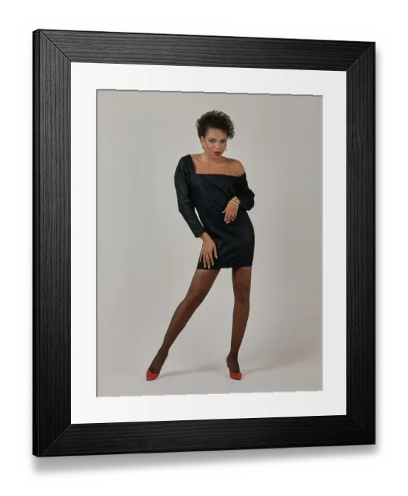 Framed Print : Tisha Campbell, American Actress Framed Print : Tisha Campbell, American Actress