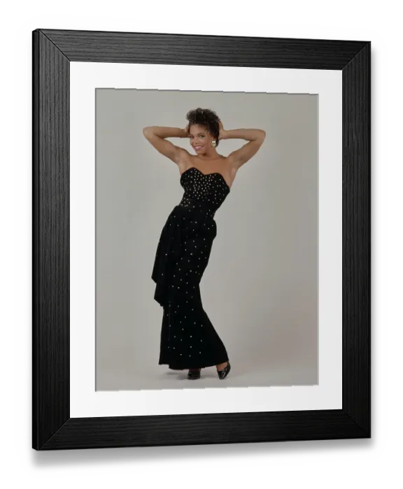 Framed Print : Tisha Campbell, American Actress Framed Print : Tisha Campbell, American Actress
