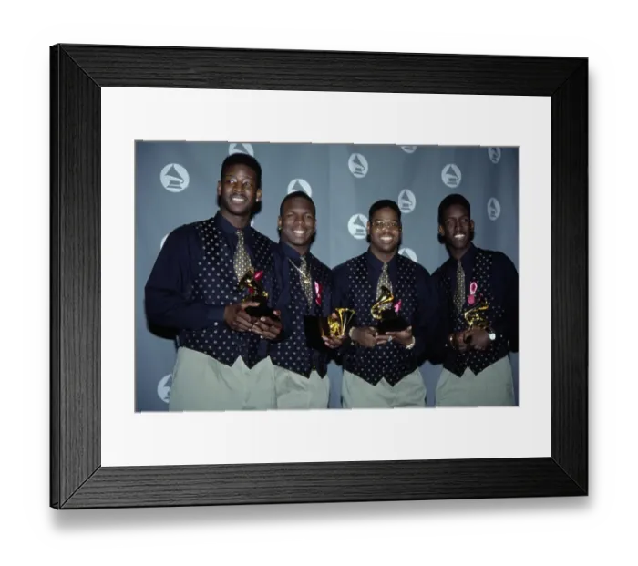 Framed Print : Boyz II Men 35th Annual Grammy Awards - Press Room Framed Print : Boyz II Men 35th Annual Grammy Awards - Press Room
