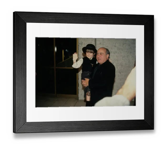 Framed Print : Danny DeVito And Son Attend Jack The Bear Premiere