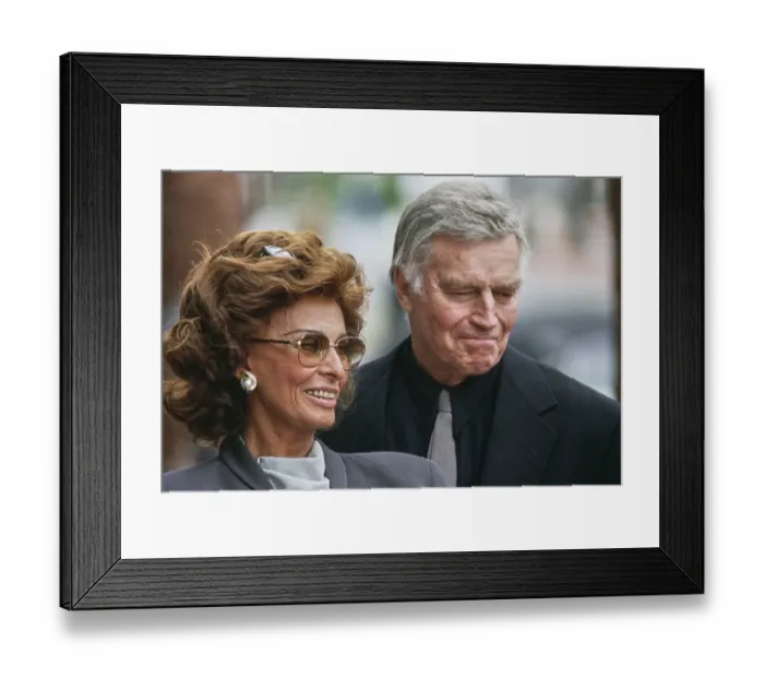 Framed Print : Sophia Loren's Hollywood Walk of Fame Star Ceremony Framed Print : Sophia Loren's Hollywood Walk of Fame Star Ceremony