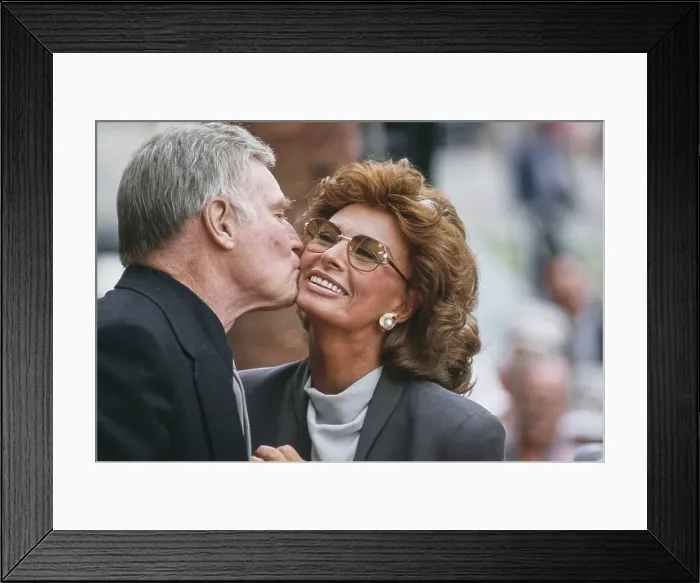Framed Print : Sophia Loren's Hollywood Walk of Fame Star Ceremony Framed Print : Sophia Loren's Hollywood Walk of Fame Star Ceremony
