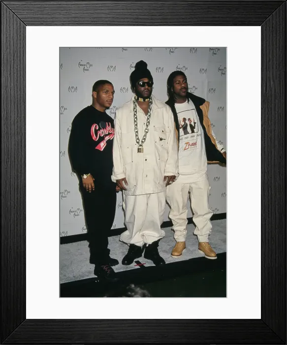 Framed Print : Naughty By Nature Attend 21st AMA
