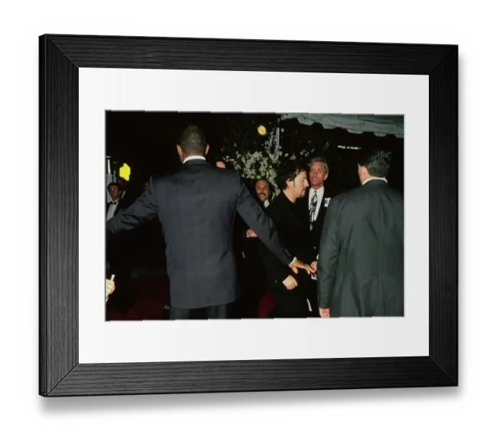 Framed Print : Bruce Springsteen Attends 36th Annual Grammy Awards After Party Framed Print : Bruce Springsteen Attends 36th Annual Grammy Awards After Party