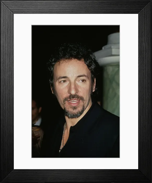 Framed Print : Bruce Springsteen Attends 36th Annual Grammy Awards Framed Print : Bruce Springsteen Attends 36th Annual Grammy Awards