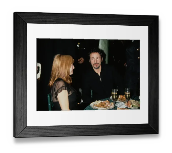 Framed Print : Patti Scialfa And Bruce Springsteen Attend 36th Annual Grammy Awards After Party Framed Print : Patti Scialfa And Bruce Springsteen Attend 36th Annual Grammy Awards After Party