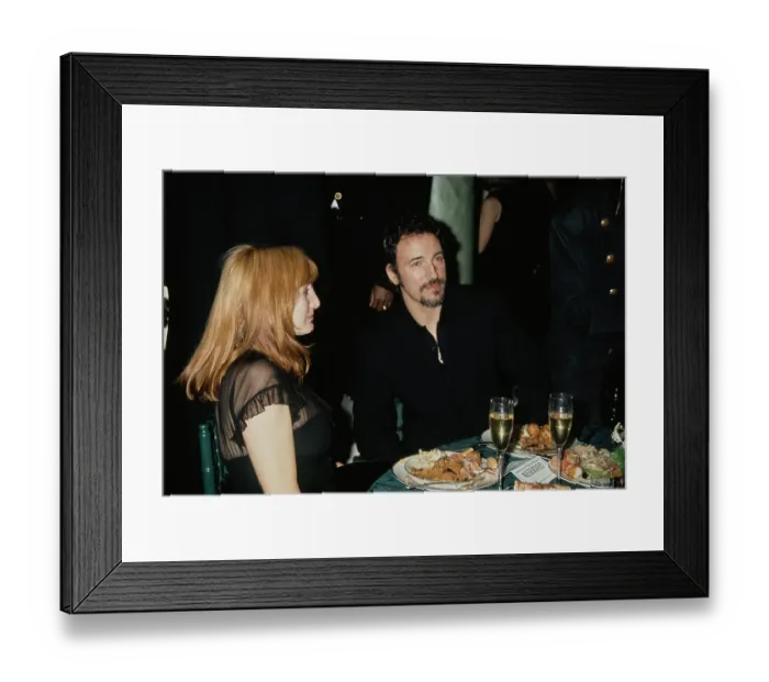 Framed Print : Patti Scialfa And Bruce Springsteen Attend 36th Annual Grammy Awards After Party Framed Print : Patti Scialfa And Bruce Springsteen Attend 36th Annual Grammy Awards After Party