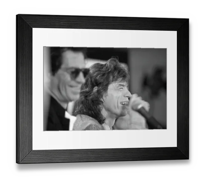 Framed Print : Rolling Stones Announce Voodoo Lounge Tour Framed Print : Rolling Stones Announce Voodoo Lounge Tour