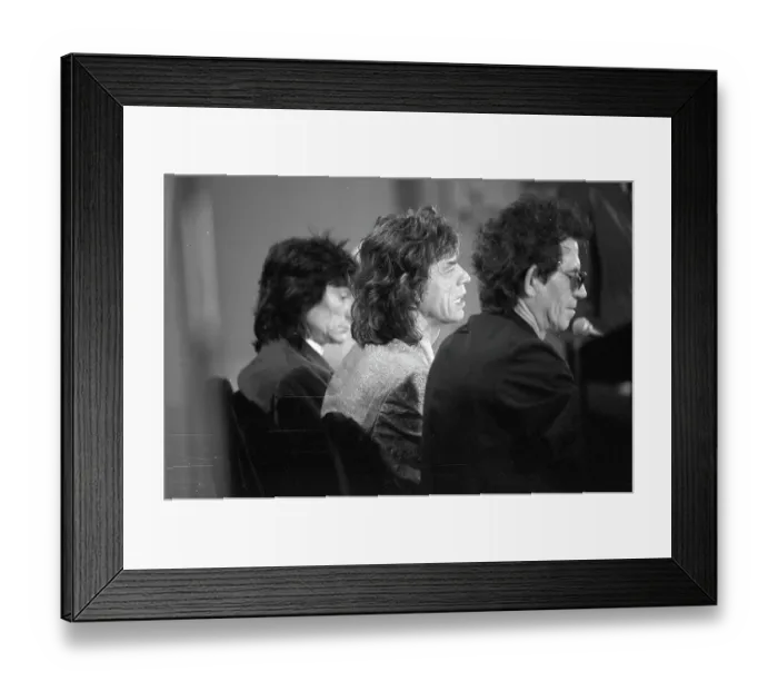 Framed Print : Rolling Stones Announce Voodoo Lounge Tour Framed Print : Rolling Stones Announce Voodoo Lounge Tour