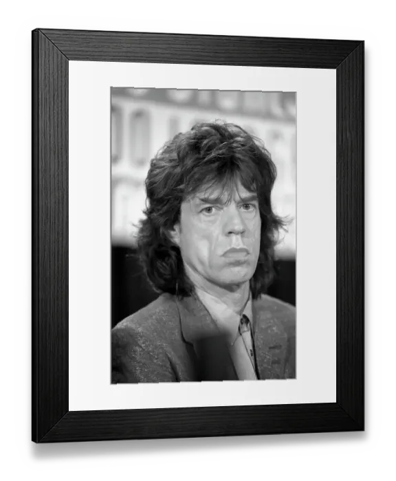 Framed Print : Rolling Stones Announce Voodoo Lounge Tour Framed Print : Rolling Stones Announce Voodoo Lounge Tour