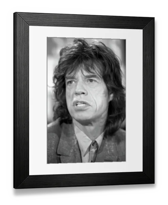 Framed Print : Rolling Stones Announce Voodoo Lounge Tour Framed Print : Rolling Stones Announce Voodoo Lounge Tour