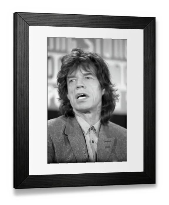 Framed Print : Rolling Stones Announce Voodoo Lounge Tour Framed Print : Rolling Stones Announce Voodoo Lounge Tour