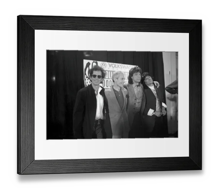 Framed Print : Rolling Stones Announce Voodoo Lounge Tour Framed Print : Rolling Stones Announce Voodoo Lounge Tour