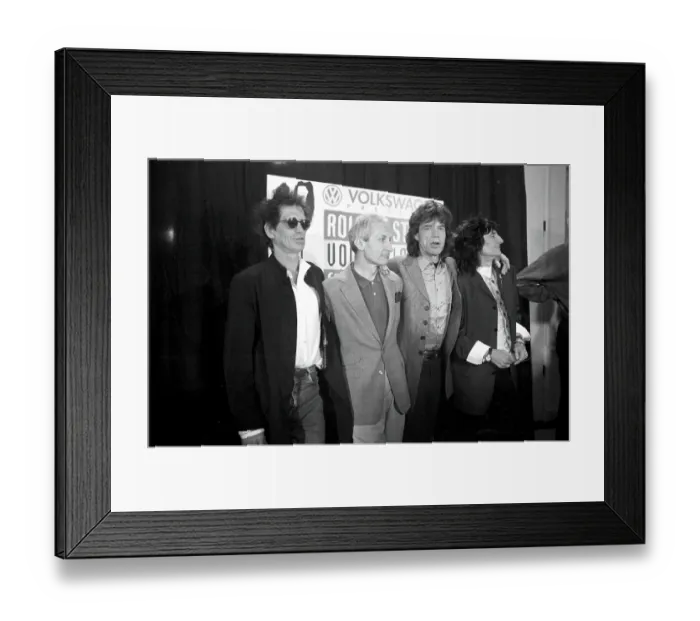 Framed Print : Rolling Stones Announce Voodoo Lounge Tour Framed Print : Rolling Stones Announce Voodoo Lounge Tour