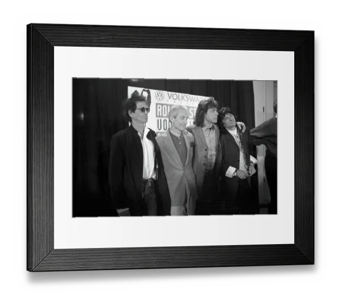 Framed Print : Rolling Stones Announce Voodoo Lounge Tour Framed Print : Rolling Stones Announce Voodoo Lounge Tour