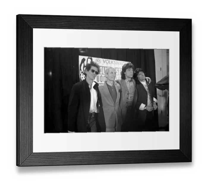 Framed Print : Rolling Stones Announce Voodoo Lounge Tour Framed Print : Rolling Stones Announce Voodoo Lounge Tour