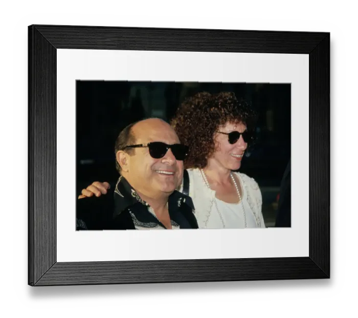 Framed Print : Danny DeVito And Rhea Perlman Attend Renaissance Man Premiere Framed Print : Danny DeVito And Rhea Perlman Attend Renaissance Man Premiere