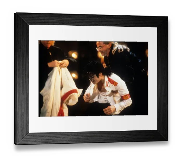 Framed Print : Pop Star Performing Framed Print : Pop Star Performing