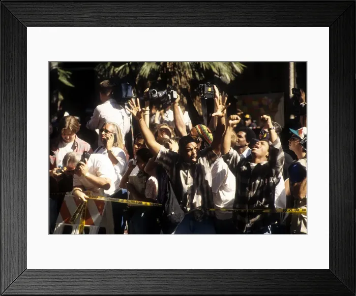 Framed Print : O.J. Simpson Trial Framed Print : O.J. Simpson Trial