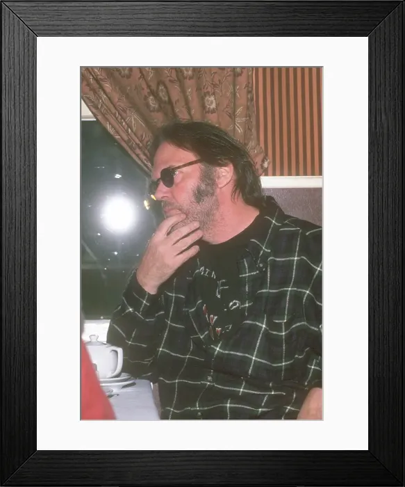 Framed Print : Neil Young In LA Framed Print : Neil Young In LA