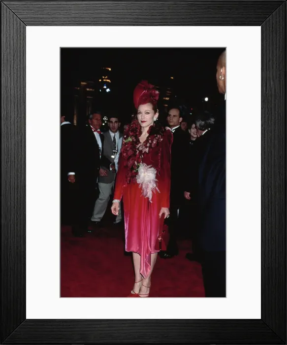 Framed Print : Madonna At Evita Premiere Framed Print : Madonna At Evita Premiere