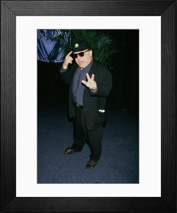 Framed Print : Danny DeVito Attends 1997 NATO / ShoWest Convention Framed Print : Danny DeVito Attends 1997 NATO / ShoWest Convention