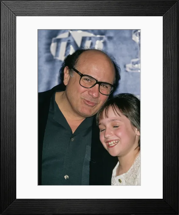 Framed Print : Danny DeVito And Mara Wilson Attend 1997 ShoWest Awards Framed Print : Danny DeVito And Mara Wilson Attend 1997 ShoWest Awards
