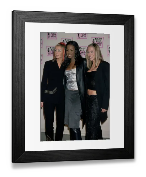 Framed Print : All Saints Attend 1998 MTV Europe Music Awards Framed Print : All Saints Attend 1998 MTV Europe Music Awards