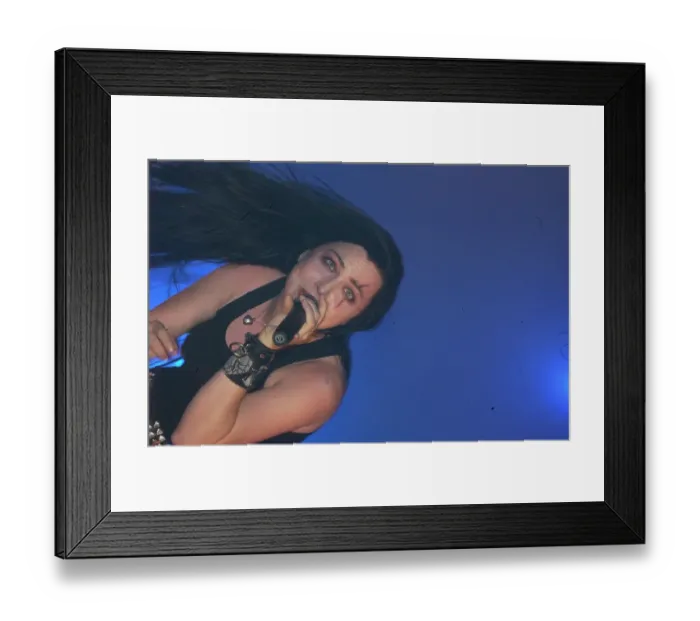 Framed Print : Photo of Evanescence Framed Print : Photo of Evanescence