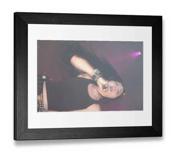 Framed Print : Photo of Evanescence Framed Print : Photo of Evanescence