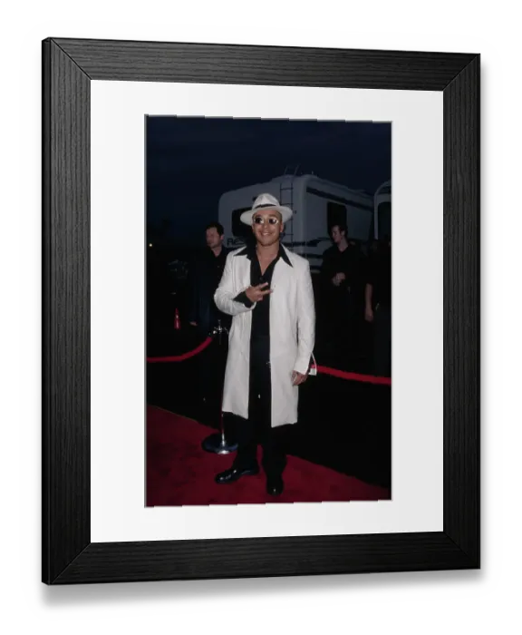 Framed Print : Lou Bega Attends 27th Annual American Music Awards Framed Print : Lou Bega Attends 27th Annual American Music Awards