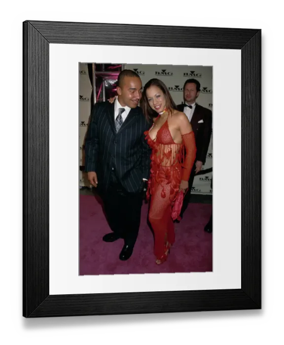 Framed Print : Lou Bega And Date Attend 42nd Annual Grammy Awards Framed Print : Lou Bega And Date Attend 42nd Annual Grammy Awards