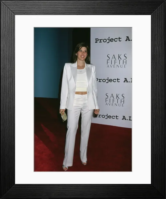 Framed Print : Marisa Tomei Attends 2nd Annual Saks 5th Avenue Project A.L.S. Benefit Framed Print : Marisa Tomei Attends 2nd Annual Saks 5th Avenue Project A.L.S. Benefit
