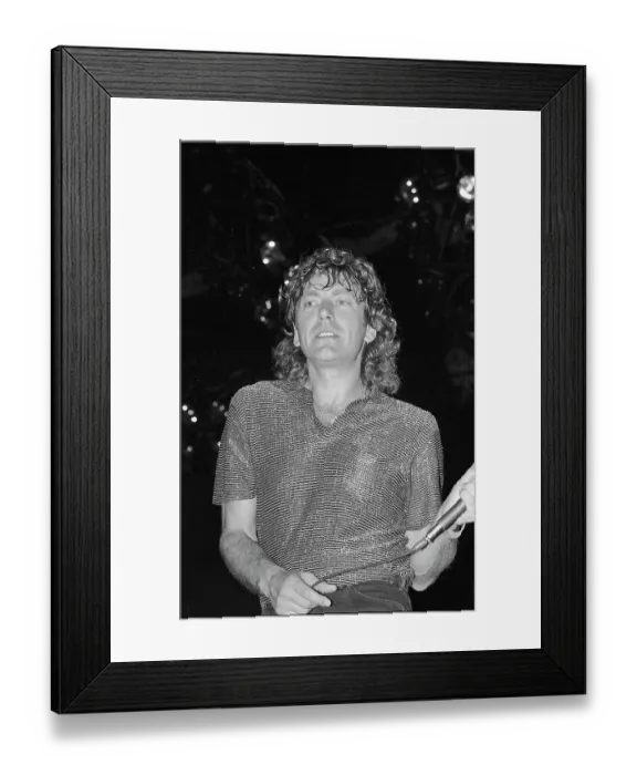 Framed Print : Robert Plant Performs Post-Zep Framed Print : Robert Plant Performs Post-Zep