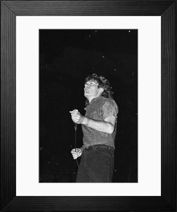 Framed Print : Robert Plant Performs Post-Zep