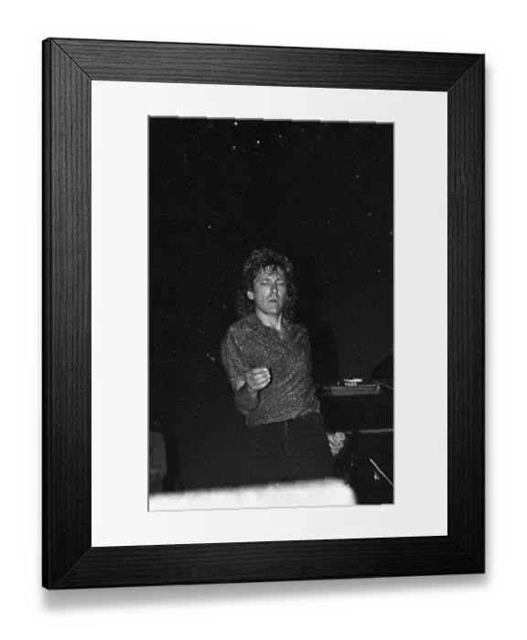 Framed Print : Robert Plant Performs Post-Zep Framed Print : Robert Plant Performs Post-Zep
