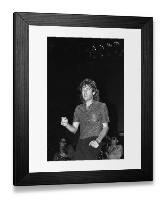 Framed Print : Robert Plant Performs Post-Zep Framed Print : Robert Plant Performs Post-Zep