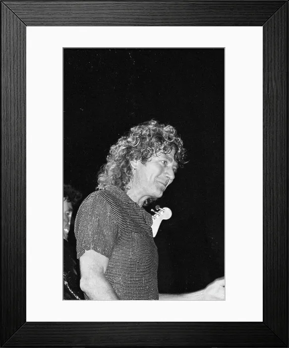 Framed Print : Robert Plant Performs Post-Zep Framed Print : Robert Plant Performs Post-Zep